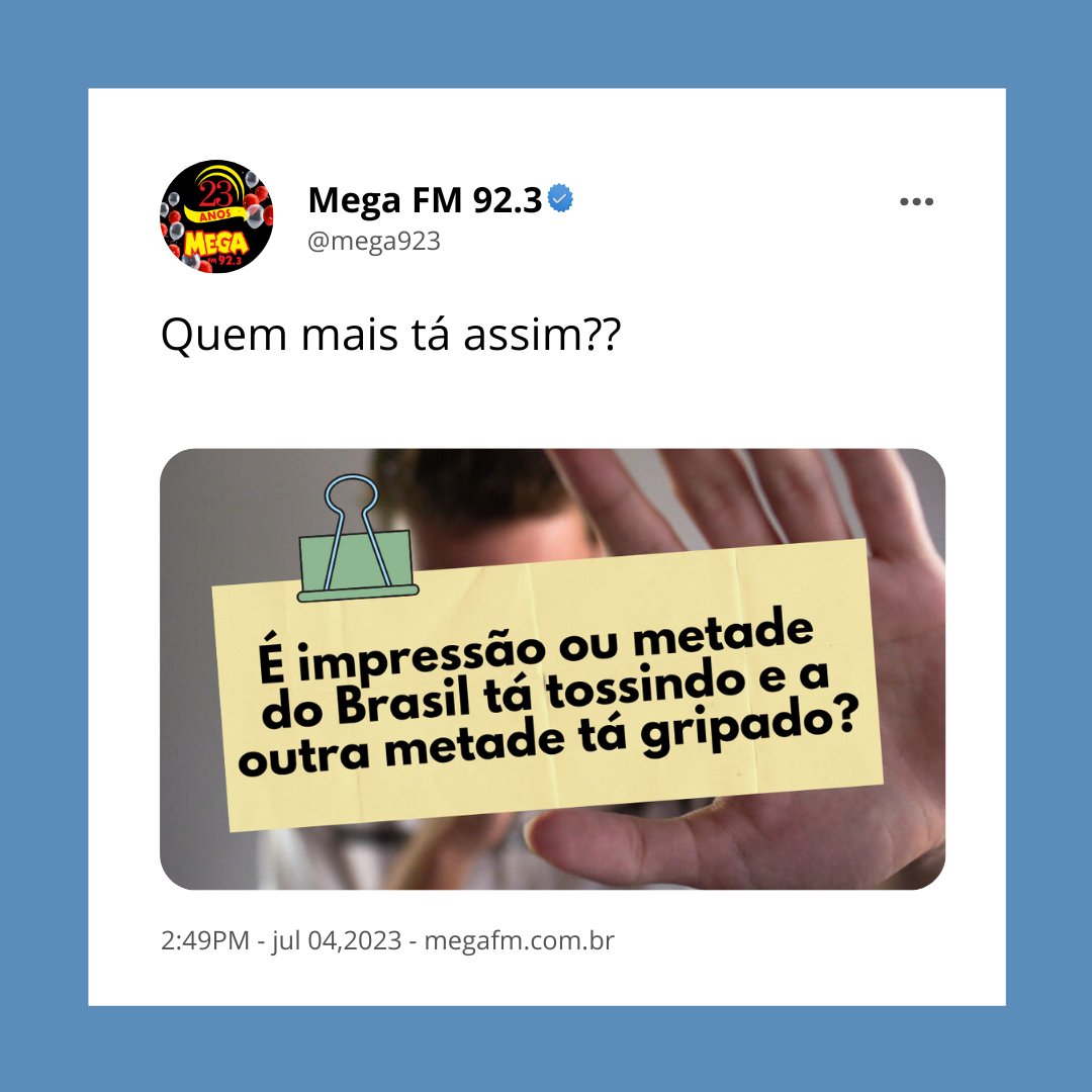 Mega FM 92.3 tweet media