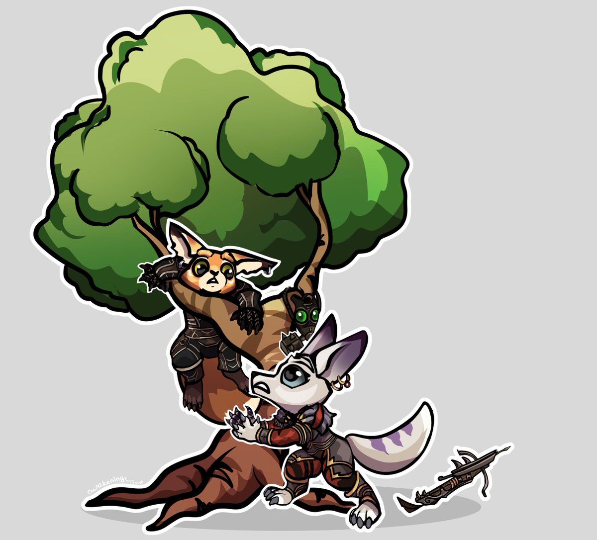 awakeningwind's tweet photo. 🦊🌳🦊
Vulpera is in trouble

sticker for @/Eliati12
#Warcraft https://t.co/HhsW3bzHIl