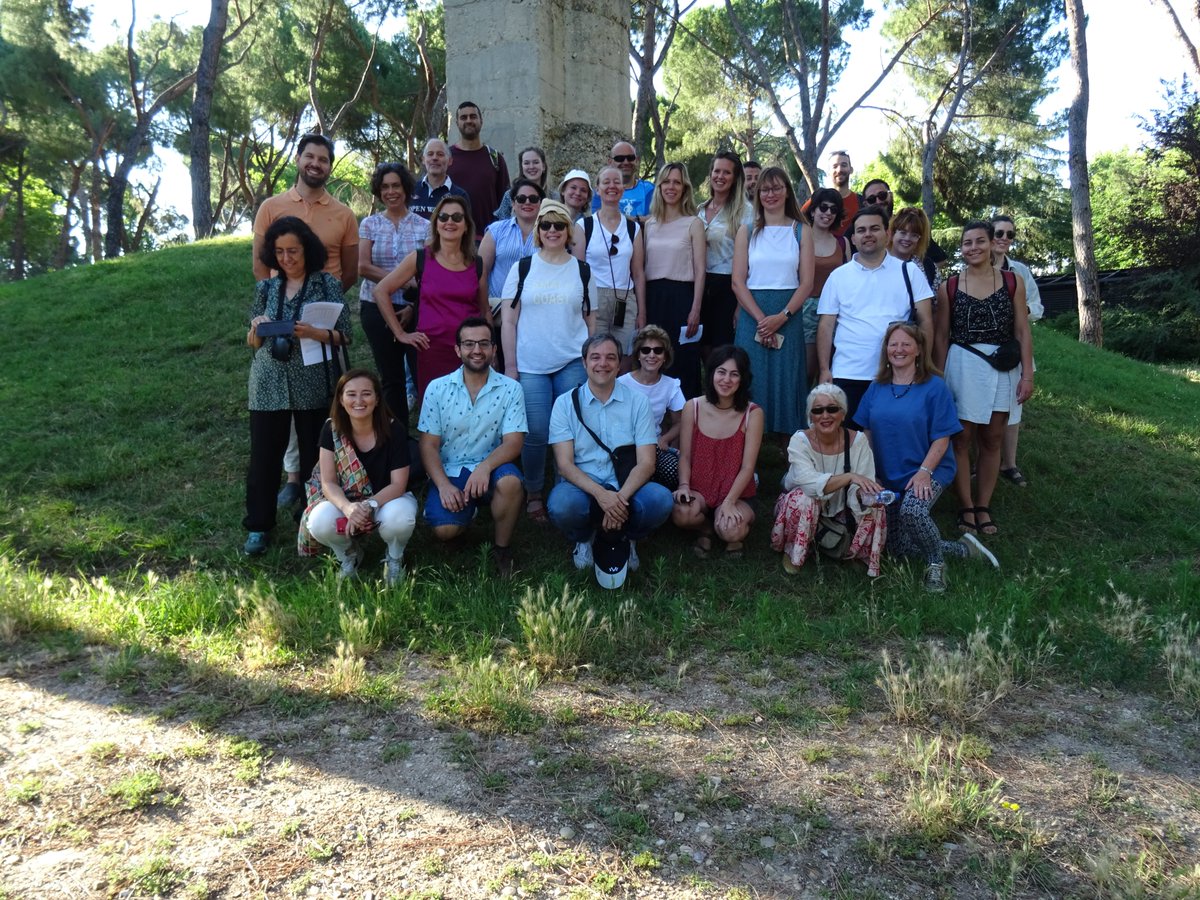 A great day in Madrid collecting data for our virtual fieldtrip with all our Erasmus+ partners - great to be working with <a href="/eurogeography/">eurogeo</a> @CarolineFrezalHappy to be with <a href="/geoencartable/">Aurore Lecomte</a> <a href="/arsprenga/">Richard Sprenger</a>  <a href="/CommonspaceC/">Commonspace Coop</a> .Thanks to <a href="/UNED/">UNED</a> for leading this work.