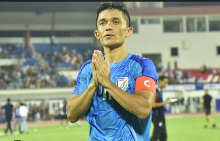 DrdhimanBhatta1's tweet photo. #SAFFChampionship2023
Congratulations #SunilChhetri and team India for such a nice victory in another tough international tournament.
#Chettri as usual the top scorer.
What an inspiration 👏💪.
#JaiHind https://t.co/vazoLBITWY
