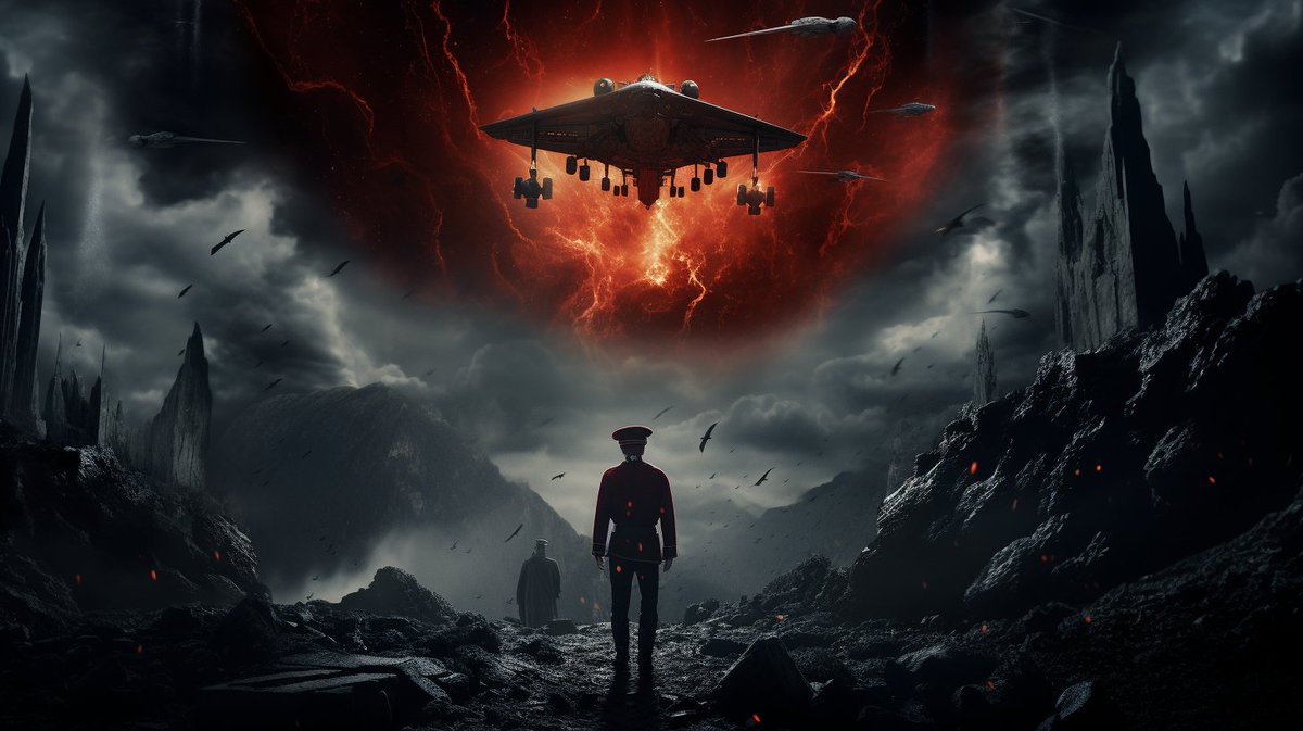 FranksAIArt's tweet photo. "Iron Sky" gives a pretty cool result! #ai #aiart #aiartworks #aiartcommunity https://t.co/mPvxTiKNwF