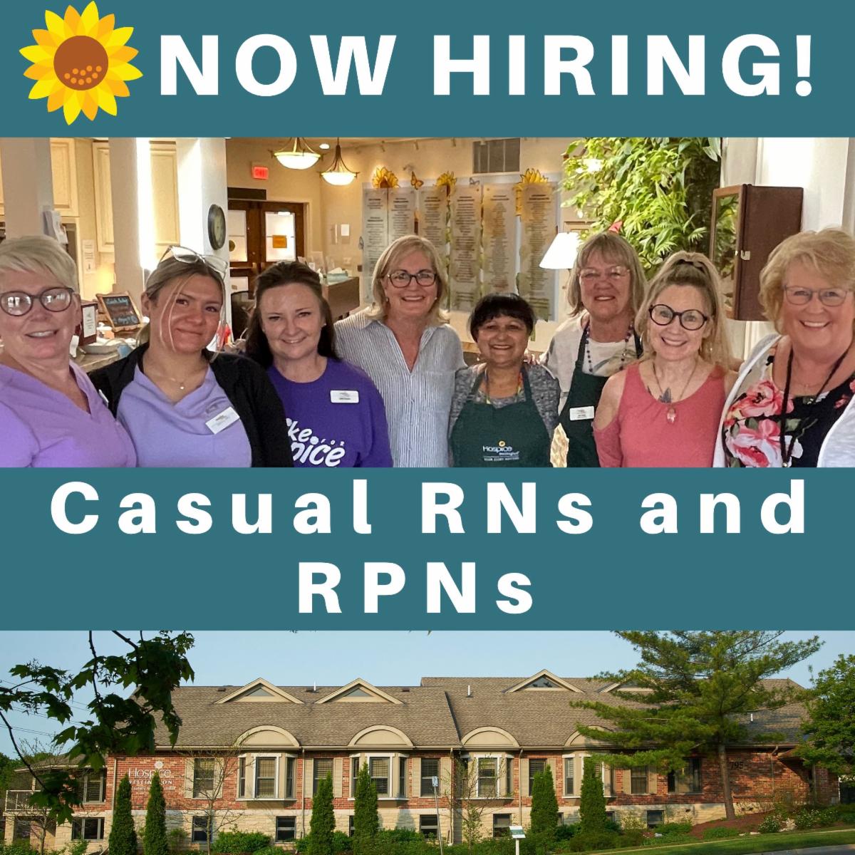 We have a wonderful opportunity for RNs and RPNs who are looking for casual positions.

Please fine more information and how to apply here:
conta.cc/3r5BRhG
conta.cc/3r6FzHQ