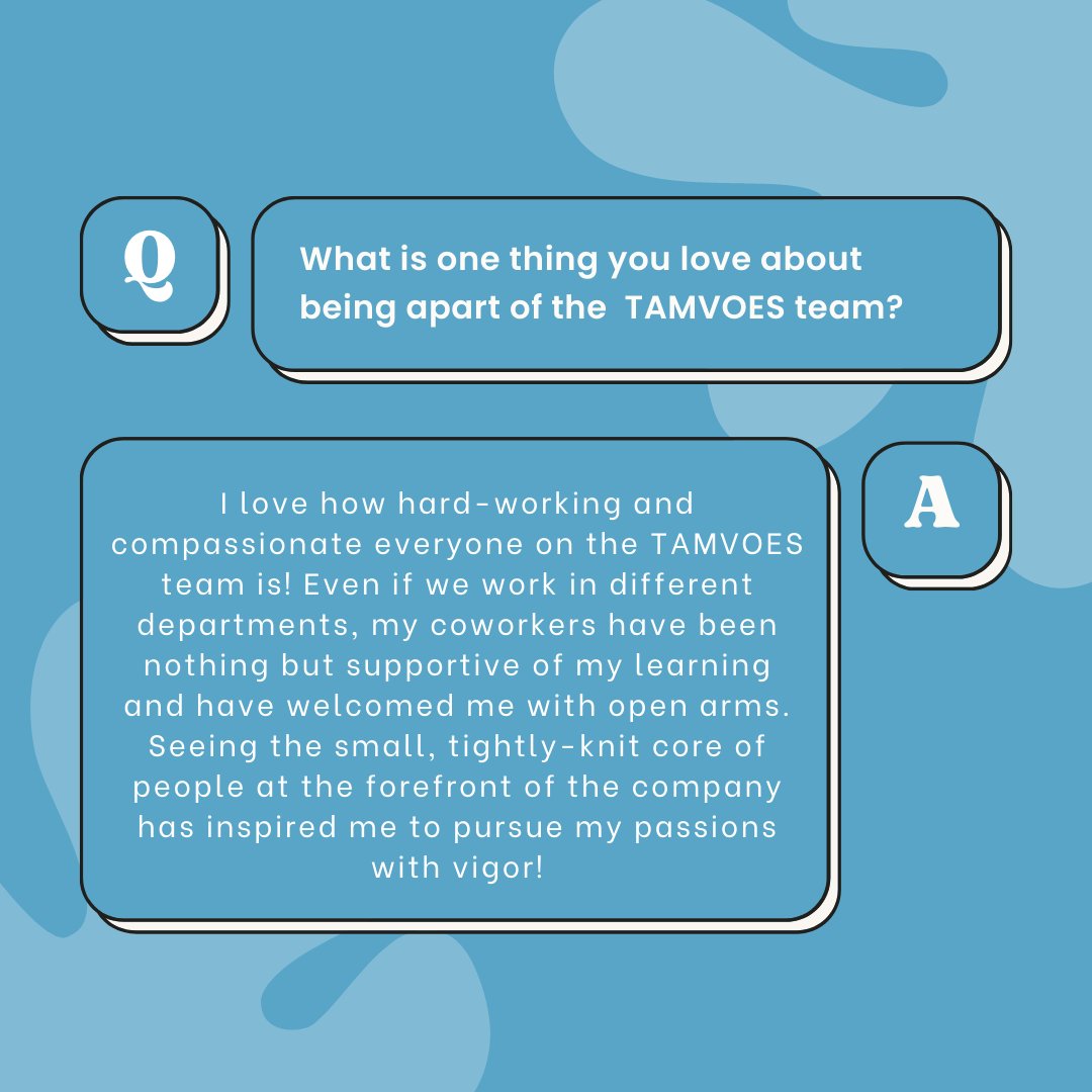 Meet Vanessa, our brilliant QA analyst, as she takes the spotlight in our new Co-op Connect series.  We asked her a few questions, and her responses offer an intriguing glimpse into her summer co-op experience at TAMVOES 🌟 

Read them below! 

#CoopConnect #summerinternships