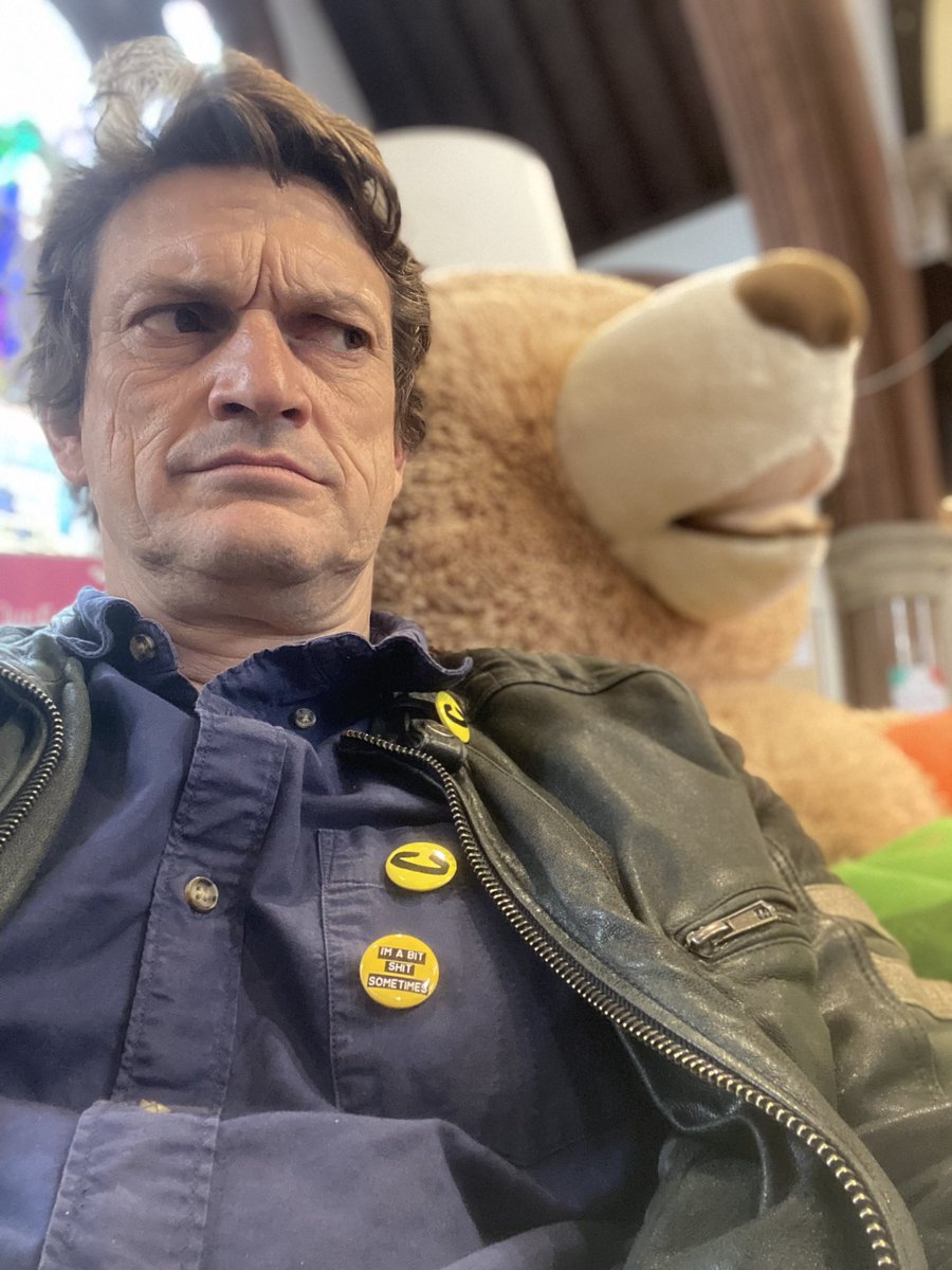 MaffPotts's tweet photo. #2 Though that bear kept following me  #NotAnotherCoProductionProject @CatDRees @pip_the_human https://t.co/I3i1ml7ujp