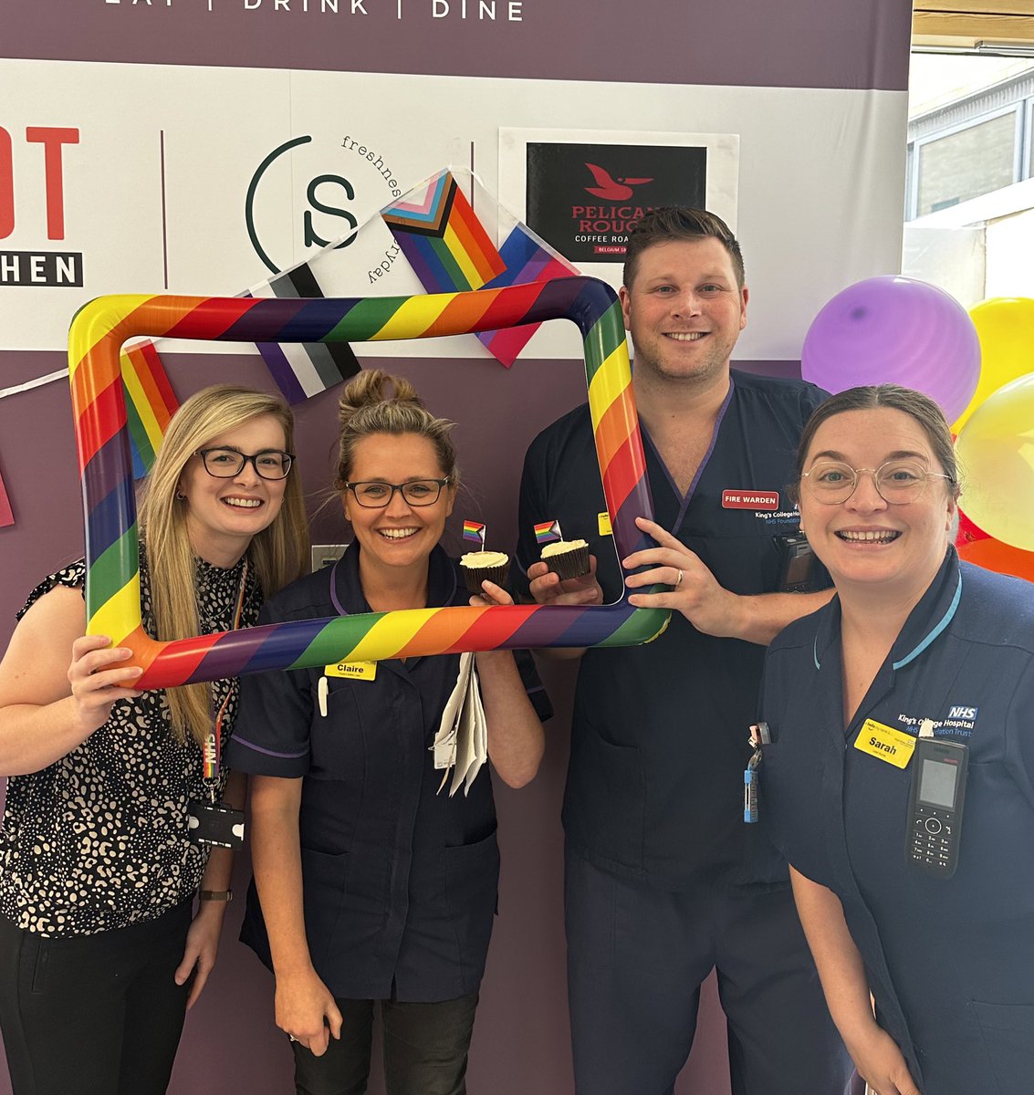 davidas88's tweet image. Let&apos;s continue fostering an environment where everyone can bring their whole selves to work. Happy Pride! 🏳️‍🌈❤️🏳️‍⚧️ #PrideAtWork @KingsCollegeNHS