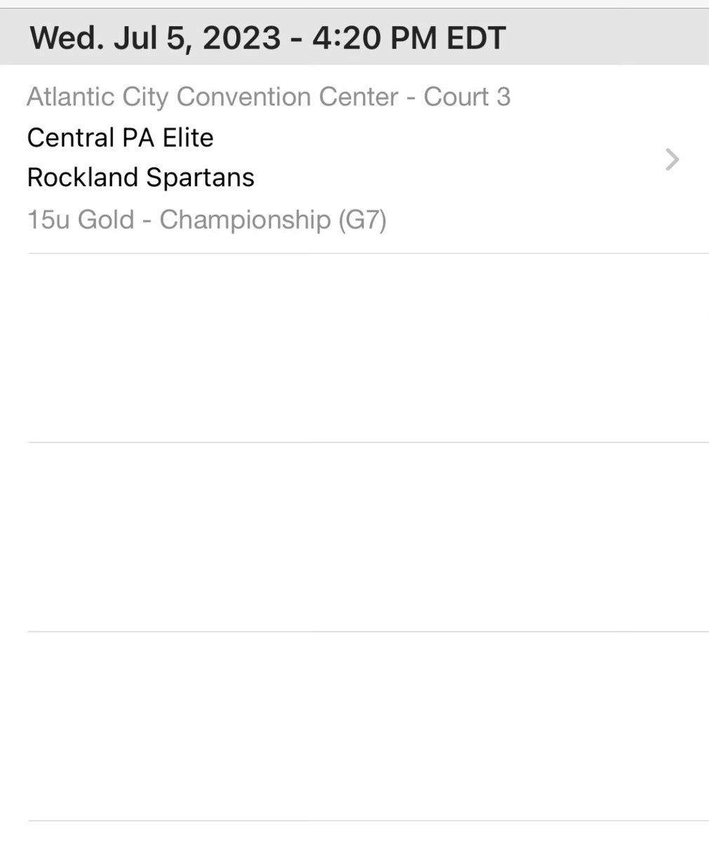 Excited to start the July live period on Wednesday with Central PA Elite at the Atlantic City Jam Fest in New Jersey! Looking forward to the great competition in the 15u Gold Division!@CPEBOYS2026 <a href="/CoachVes717/">David Vespignani</a>