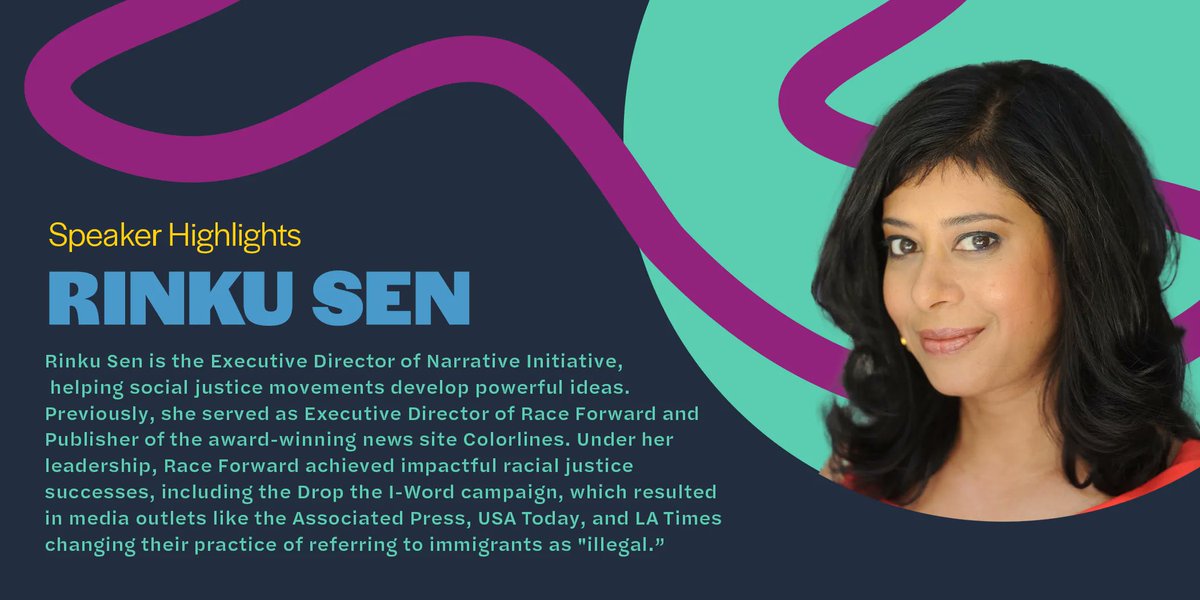 Join us for a thought-provoking panel discussion featuring @rinkuwrites, Executive Director of @_Narrative, as she shares her insights on how we can fight the Authoritarian Movement and build a multiracial pluralistic democracy. Learn more at buff.ly/3XBw93w #22CI2023