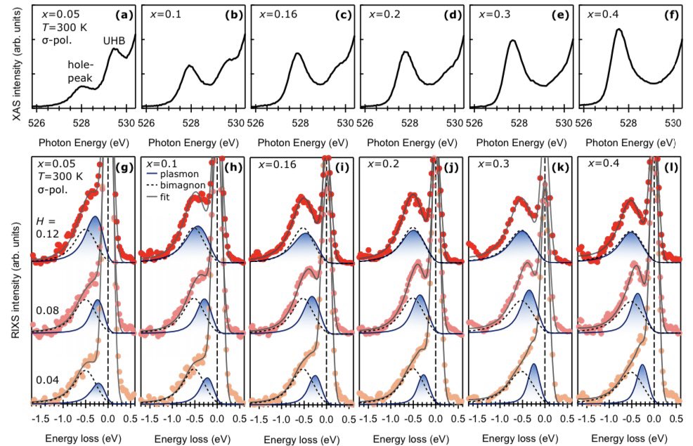 We investigate the doping dependence of low-energy plasmon excitations in the cuprate superconductor La2-xSrxCuO4 using #RIXS 👉🏼 journals.aps.org/prb/pdf/10.110…

<a href="/PhysRevB/">Physical Review B</a> <a href="/YESuyolcu/">Y. Eren Suyolcu</a> <a href="/mpifkf/">Max Planck Institute for Solid State Research</a>
@HZB_BESSY <a href="/advancedphoton/">Advanced Photon Source</a>