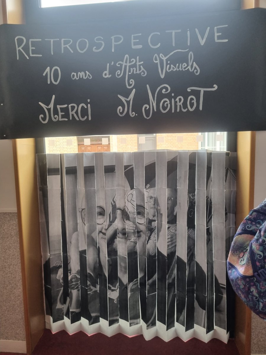 Bonheur et fierté du jour 🤩
Mise en œuvre concrète du #parcours  #EAC et accès à la #culture pour tous les #élèves de l'école Jamin grâce à une équipe d'#enseignants motivée <a href="/AcReims/">Académie de Reims</a>
Bravo et un grand merci pour votre engagement sans faille!
#art #teamwork