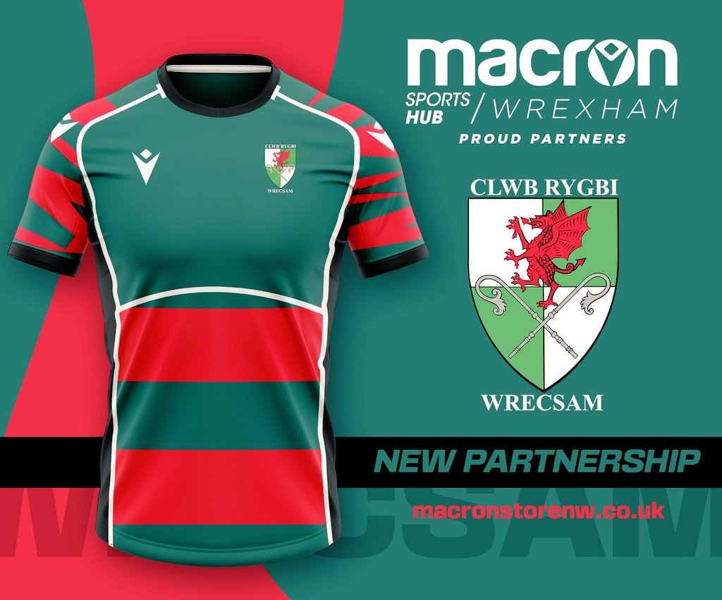 MacronWrexham's tweet image. Well, well, well👀👀.. We&apos;ve waited to announce this for some time... absolutely thrilled to welcome @wrexhamrfc to the #macronfamily #rugby #wrexham.
@WRU_Community @WelshRugbyUnion