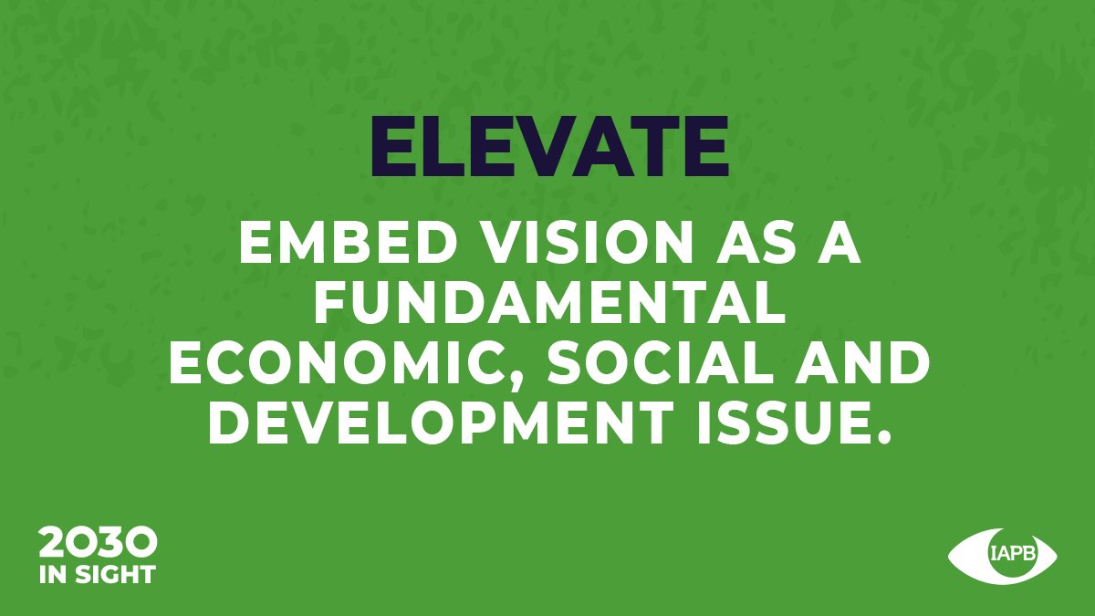 Poor vision is more than a health issue. It is a golden thread that runs through the #SDGs - essential to reducing poverty, improving productivity, increasing access to education and work, and improving equality. As a sector, we must elevate the issue. fal.cn/3zCwa