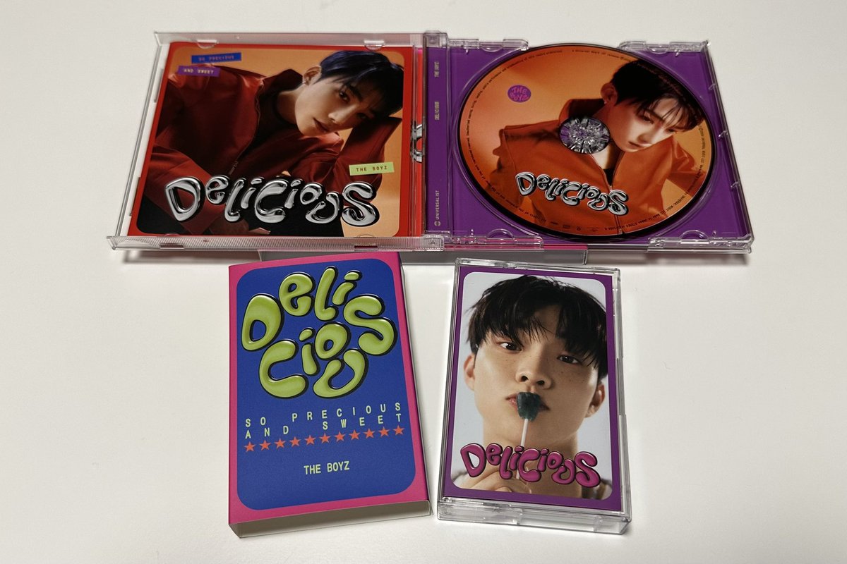 csjh__m's tweet photo. THE BOYZ ドボイズ ドボ Delicious トレカ うちわ カセットテープ キーリング ステッカー 交換

【求】 ヒョンジェ
【譲】 画像1〜3枚目

異種交換⭕️ (うちわ、カセット、キーリングを特に求めてます🙇🏻‍♀️)

郵送又は9日特典会にて交換希望です！

お気軽にリプ又はDMまで宜しくお願いいたします🙇🏻‍♀️ https://t.co/fr0oCfYLoG