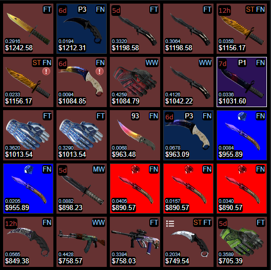 cast_trade's tweet photo. All my inventory is up for trade/sell, feel free to send me you offers or add me to discuss. Tradelink:
https://t.co/se93oH1gAK
#csgo #counterstrike #csgoskin #csgoskins #csgocases #csgocase #trading #talon #doppler #ruby #talonknife #goodfloat #csgoknife #csgogloves #CS2 https://t.co/o2XKl2pf4r