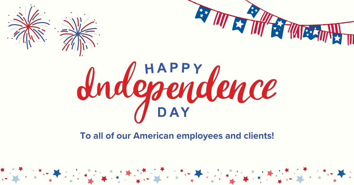 Elcom would like to wish all of our employees and clients across the pond a Happy Independence Day! We hope you all have a lovely time celebrating 🇺🇸🎉. 

#independenceday