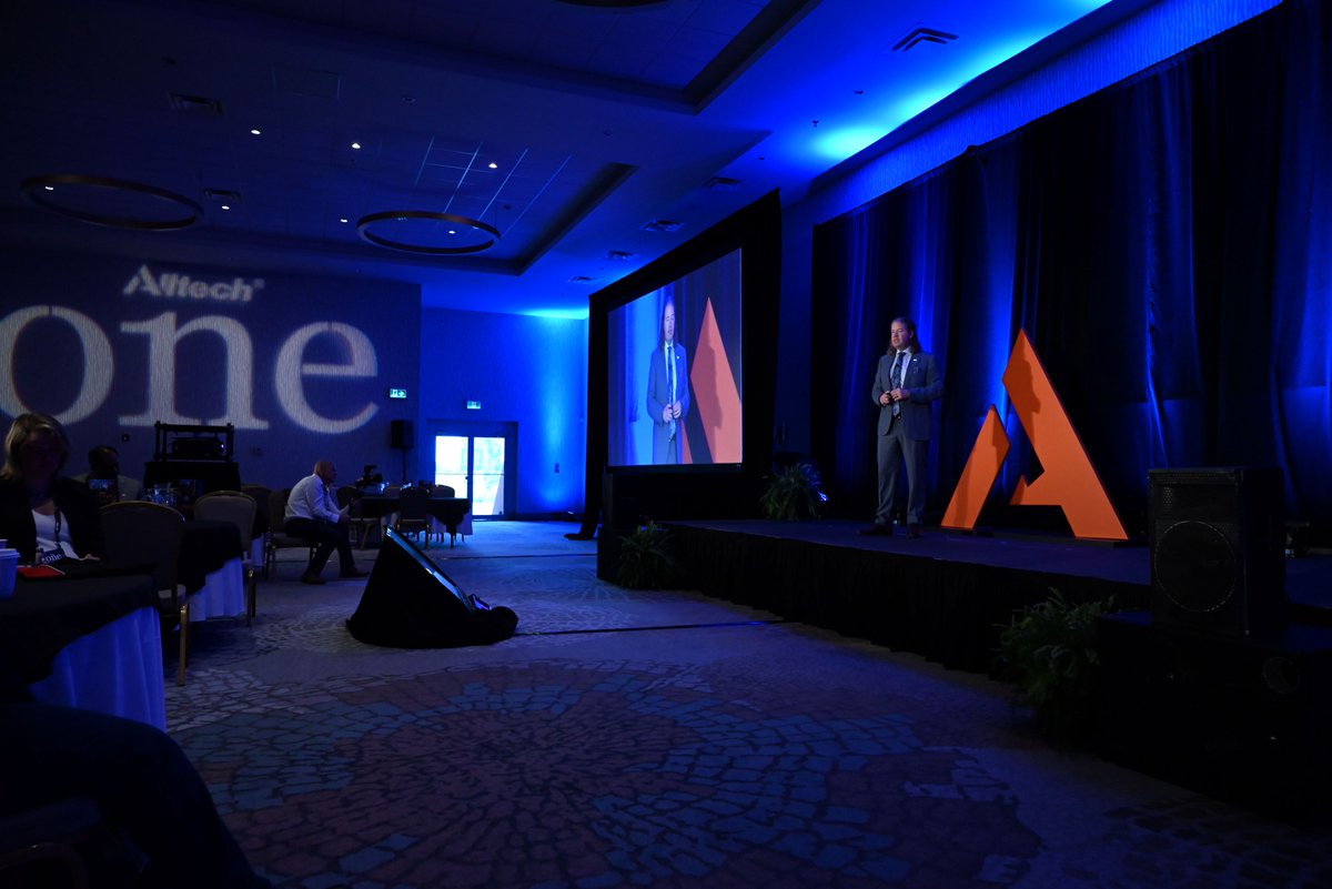 What an exciting morning here at #AlltechONE Calgary! 

We're keeping the momentum going with an expert panel on sustainability, followed by additional track sessions, networking opportunities, and our closing keynote speaker, <a href="/IfICan79/">Chris Koch</a>!  

Thanks to <a href="/AgriBlogger/">Chuck Zimmerman 🇺🇸</a> for the photos!
