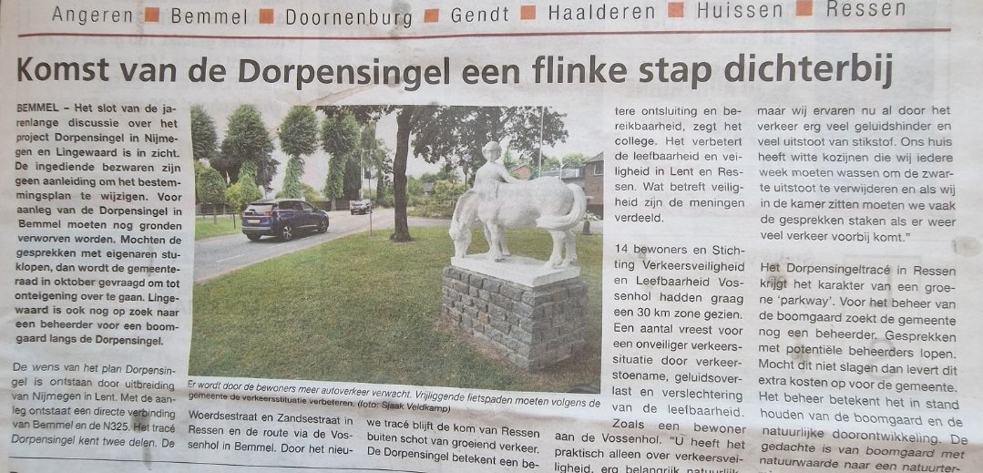 RoaldBergamin's tweet photo. Werd tijd! 15 jaar over praten! In 2019 zou deze #dorpensingel uiterlijk in 2022 er liggen! Wat al lang duurde!  @gem_Nijmegen en @LingewaardGem dramatisch hoelang dit duurt! En het wordt steeds duurder voor een weg van een paar honderd meter! https://t.co/IjuoqofFHI
