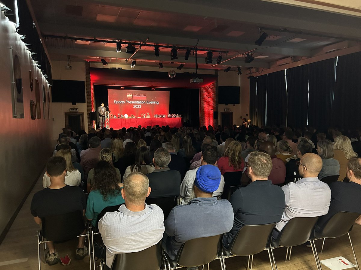 Mr Ray kicks off the 2023 Sports Presentation Evening with his opening remarks. Summarising another incredible year of sport at BGS. #TeamBGS