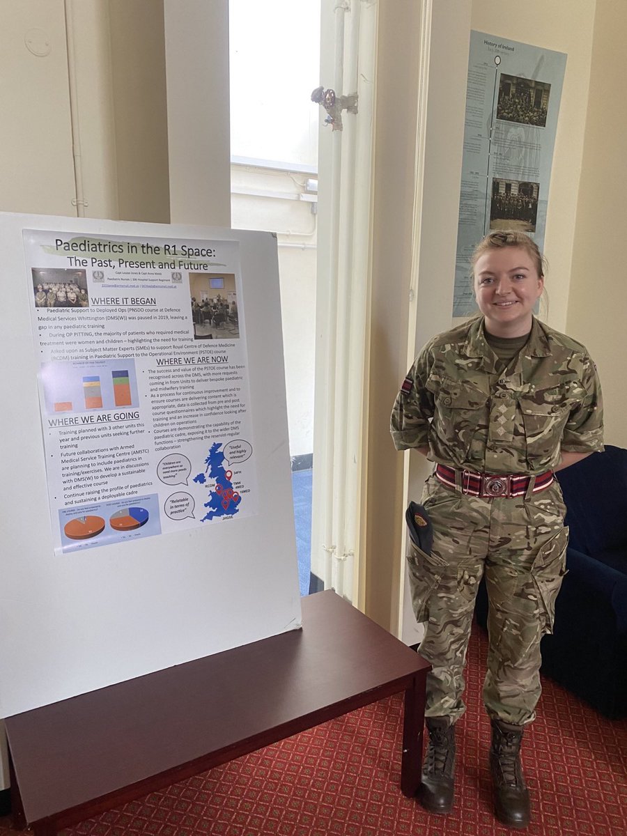 🎊 Capt Anna Webb is appointed as the new Specialist Nurse Advisor for Paediatrics in the Army and we are so proud of her! 🎊

She said “this is very exciting time for the paediatric cadre and I can’t wait to be in post, supporting individuals in driving paediatrics in Defence”