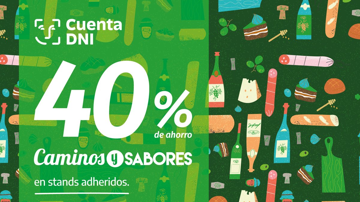 bancoprovincia's tweet photo. 🤩 ¡Esta promo está más buena que comer con la mano!

😋Recorré la feria @caminosysabores  y pagá con #CuentaDNI😉🤳 en stands adheridos. ¡Te devolvemos hasta $2.400! Mirá: https://t.co/0Ys1y2Z3xc

👏🏻 Del 6 al 9 de julio, podés visitarla en @LaRural_BsAs y disfrutar de nuestro espacios lúdicos y participar por premios. 

🤤 Y el viernes 7 de julio podés ver a @ximena_saenz haciendo la Torta Bonaerense. ¡Llevate tu porción! 

🎟️ ¡Comprá la entrada con 4 cuotas sin interés con tus tarjetas de crédito!: https://t.co/qVRY8luaX6
