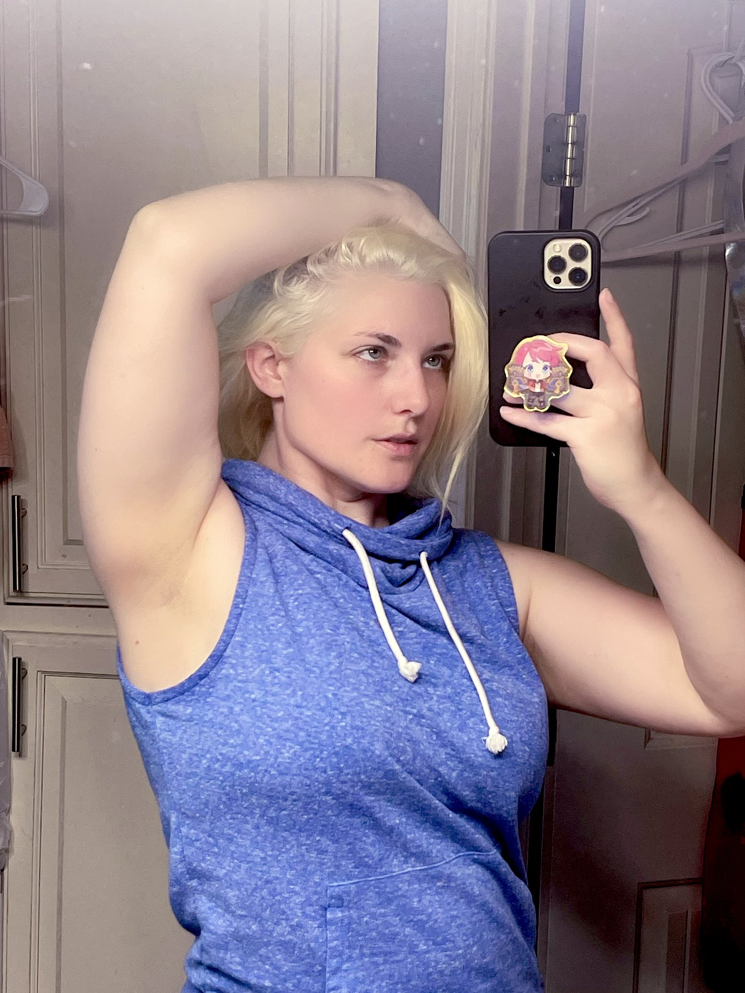 Rebeckalah on X: I just finished at the gym come smell my armpits heathens  #lesbian #workoutmotivation #musclemommy #gymwip t.coDw5FFtOQ5g   X
