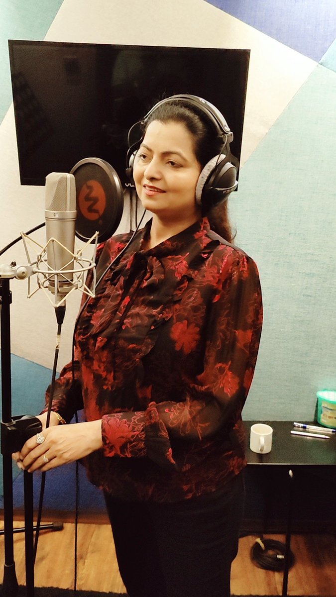 triptishakya's tweet photo. Recorded beautiful hindi song with Music Director & Lyricist KR Wahi at #Studio504 in #mumbai. Thankyou #Abhishek & #Swati for this beautiful song. https://t.co/2Q983hbO9B