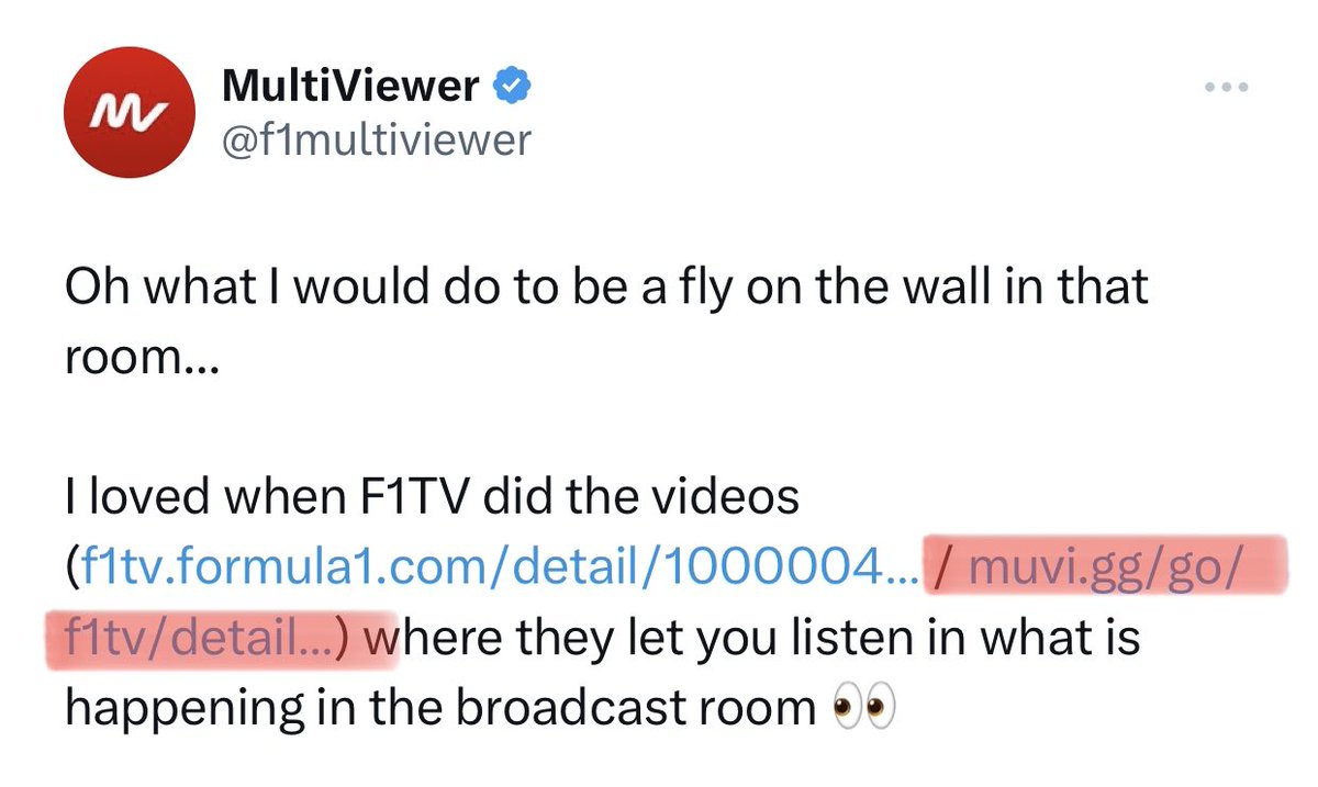 timwattenberg's tweet photo. @f1multiviewer Second link doesn’t work for me 🤔 https://t.co/yaIgIzQGPb