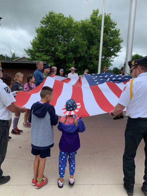 LeaderJohnThune's tweet photo. Honored to participate in today’s Flag Ceremonies at Veterans Memorial Park in Custer, one of the many amazing Independence Day events held in Custer each year. 🇺🇸🇺🇸🇺🇸#sdsummer https://t.co/DpDQkdvO3a