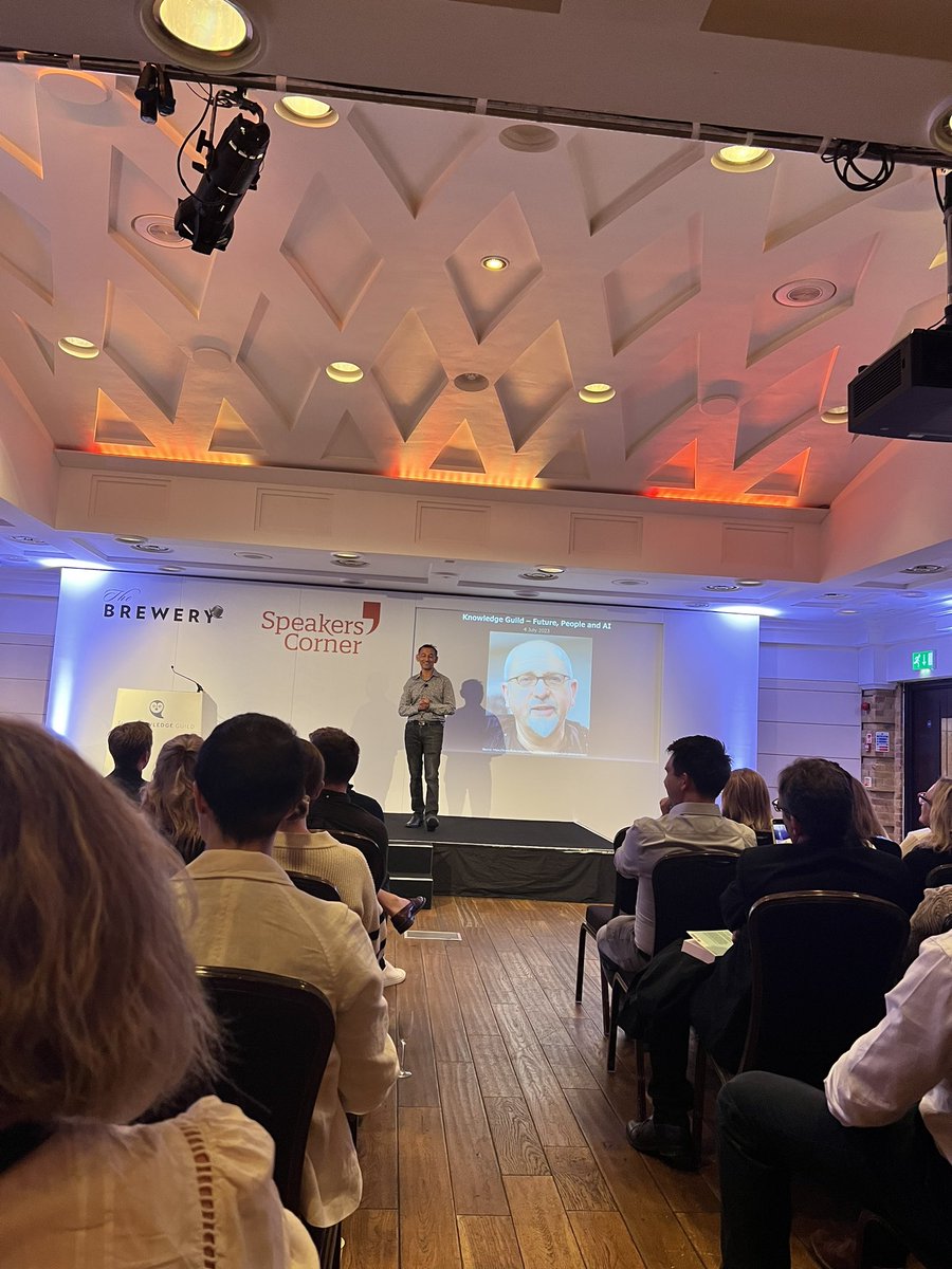 ishtar413's tweet photo. Hearing @dhirajm co-founder @Shazam about new tech and his investment in org focused on use of AI to reduce bias in recruitment. Thanks for the invite @Speakers_Corner #knowledgeguild https://t.co/O1HbMzav1H