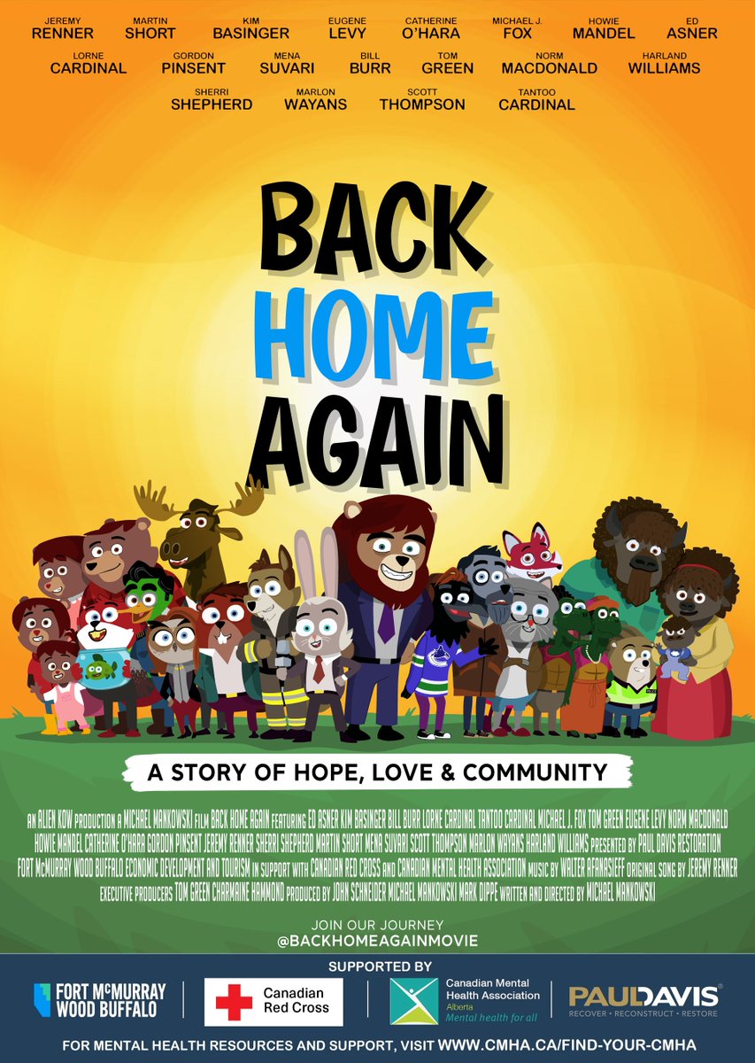sheridanalumni's tweet photo. We are excited to share that Back Home Again, executive produced by alumna Charmaine Hammond (Correctional Worker '85), is now available on YouTube! The award-winning animated film details the aftermath of one of Canada's worst wildfire evacuations.

📺 https://t.co/rwTumXbNZb https://t.co/3VbWEpZM3r