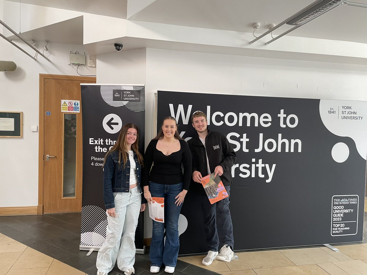 Open day at York St John’s University