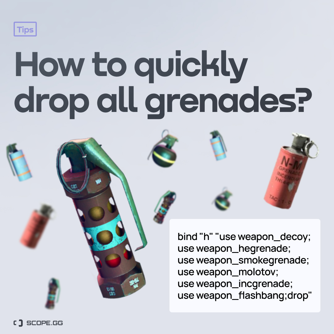 Scope gg on twitter with this bind you will be able to quickly drop