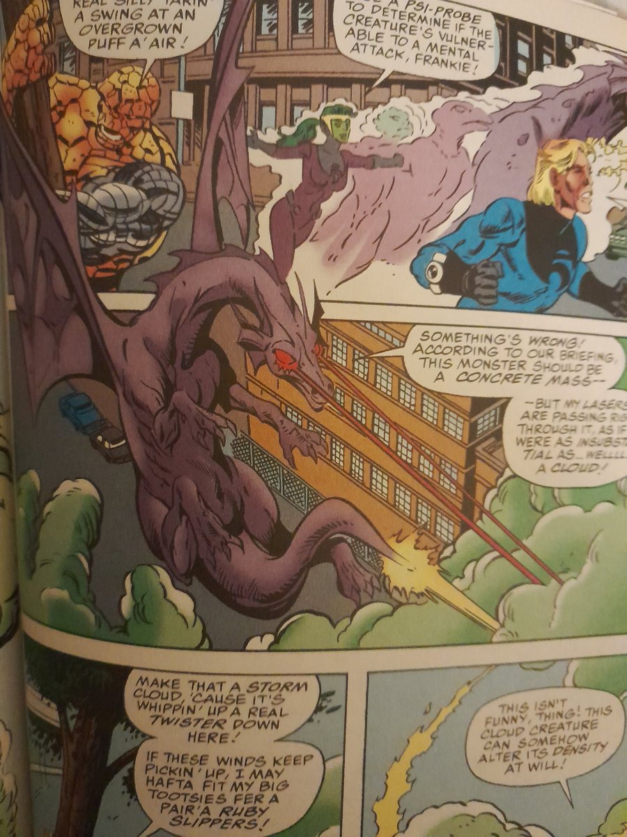 Remember that time Johnny Storm's wife turned into Zok from the #Herculoids?

#FantasticFive