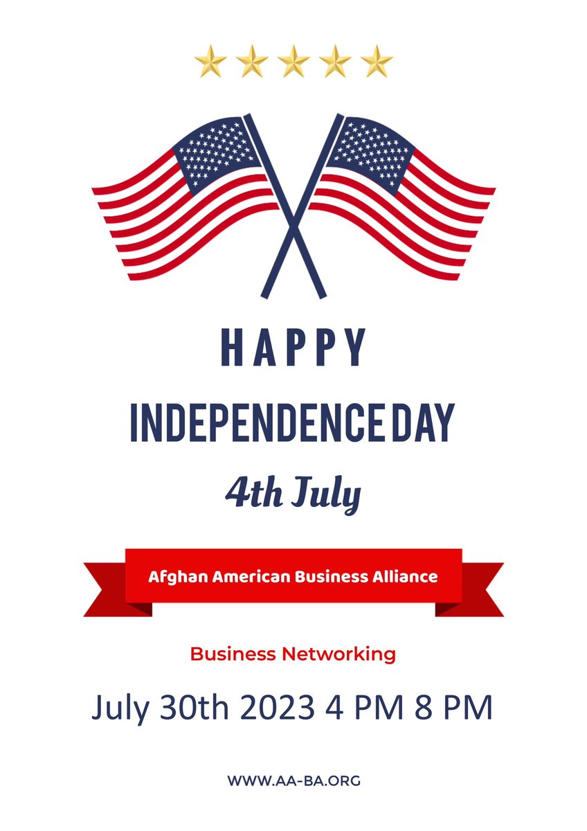 AABAUSA's tweet photo. Happy Independence Day https://t.co/begdgduFW8