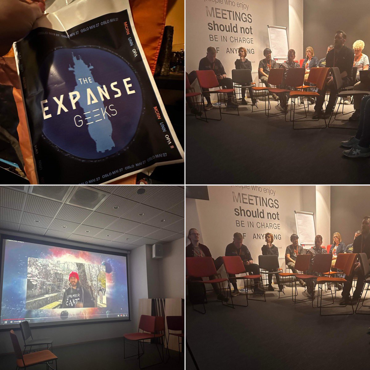 TheExpanseGeeks's tweet photo. Our #InternationalFanMeetup in Oslo was great, it was a pleasure bringing all these geeks together! We had so much fun, we want to have another one in NYC. Tusen takk @TheExpanseWR @TYandThatGuy @telltalegames @andydiggle @AbraxasPrecipic &amp; many more. #TheExpanse https://t.co/g2Hor6MWKg