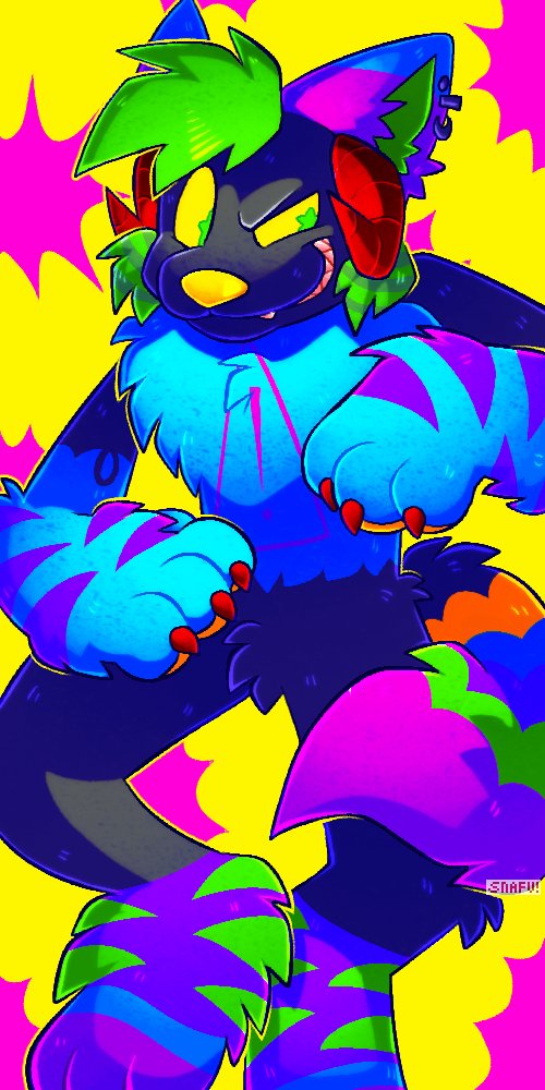 attack for lalalalovelylucifer on #artfight ^^