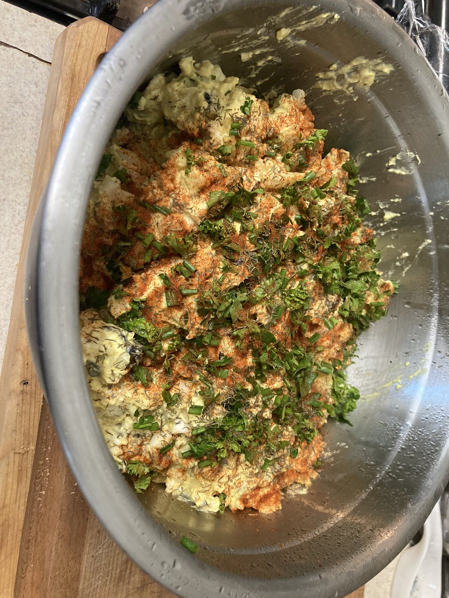 Why is potato Salic always so much better the day after it’s made?