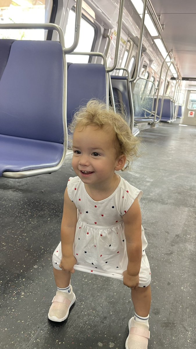 Brooke’s first ride with <a href="/wmata/">Metro Forward</a> 🚉