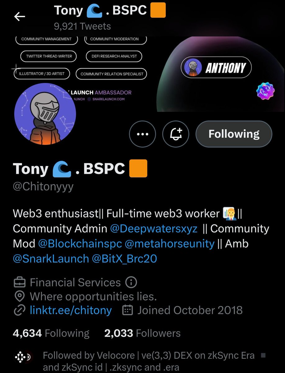 BULLARDGOKU's tweet photo. @getzksyncid @tetardmartien @Chitonyyy @criptomike94 0x86500B93225c97598826e5c46dE187C9F4370D84

Bro, #ZKSYNCID Is huge..

@AlluSirish
 
@JonRisinger
  @CryptoIRELAND1 https://t.co/kk7yZ8Ghwx