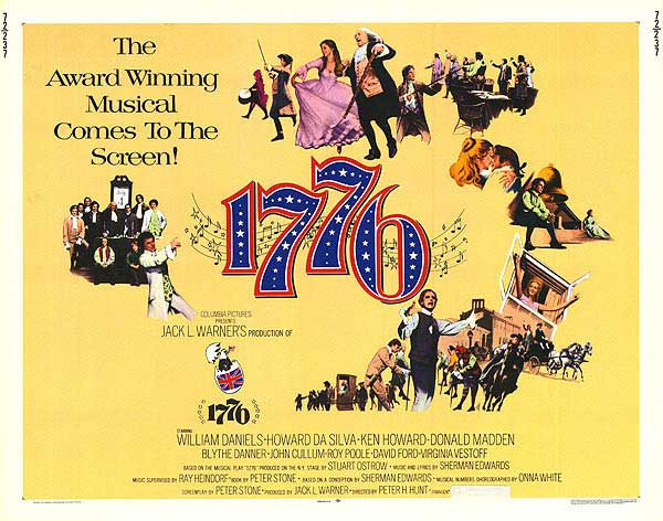 CollieLady38's tweet photo. 40 years, more or less, watching this classic today: with the incomparable @MrBillDaniels 
(I also love Stephen Hopkins, "old delegate from Rhode Island." Always a #RhodeIslander) https://t.co/Y5UiP3r54j