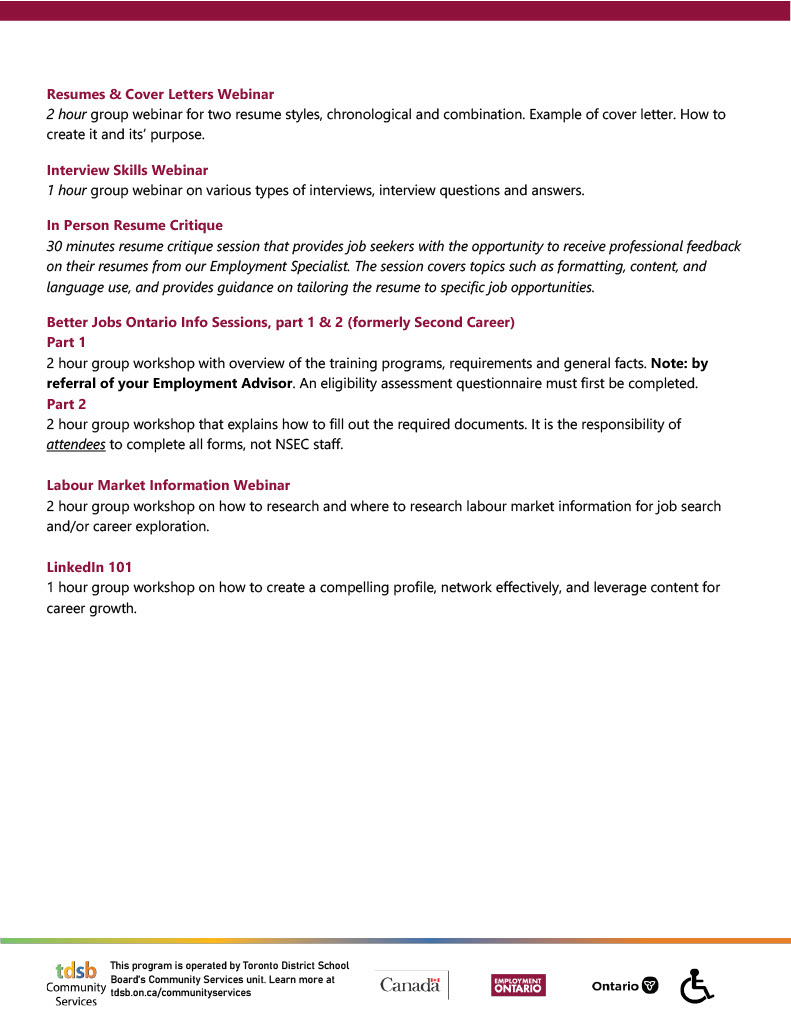 GerrardSquare's tweet image. Next Steps Employment 
IN-PERSON Amazon Information Session – 
Thursday July 20, 2023 @ 11 am
For more information, please call 416-396-2020 or email: nsec-riverdale@tdsb.on.ca

#nextstepsemployment #AmazonEvent #InformationSession #shopthesquare