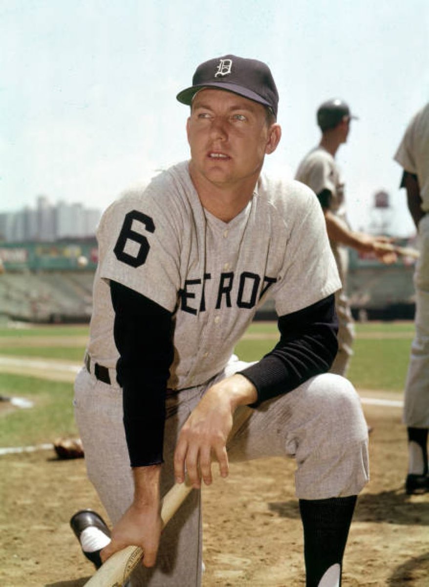 Mr. Tiger, Al Kaline, spent his entire 22 yr HoF career with @tigers. He collected 3,007 w 134 OPS+ hits & helped the club to the 1968 World Series title. Read more about his life & legacy in his His @sabr bio https://t.co/KXC4jWQYaP https://t.co/c3EbfEaNyn