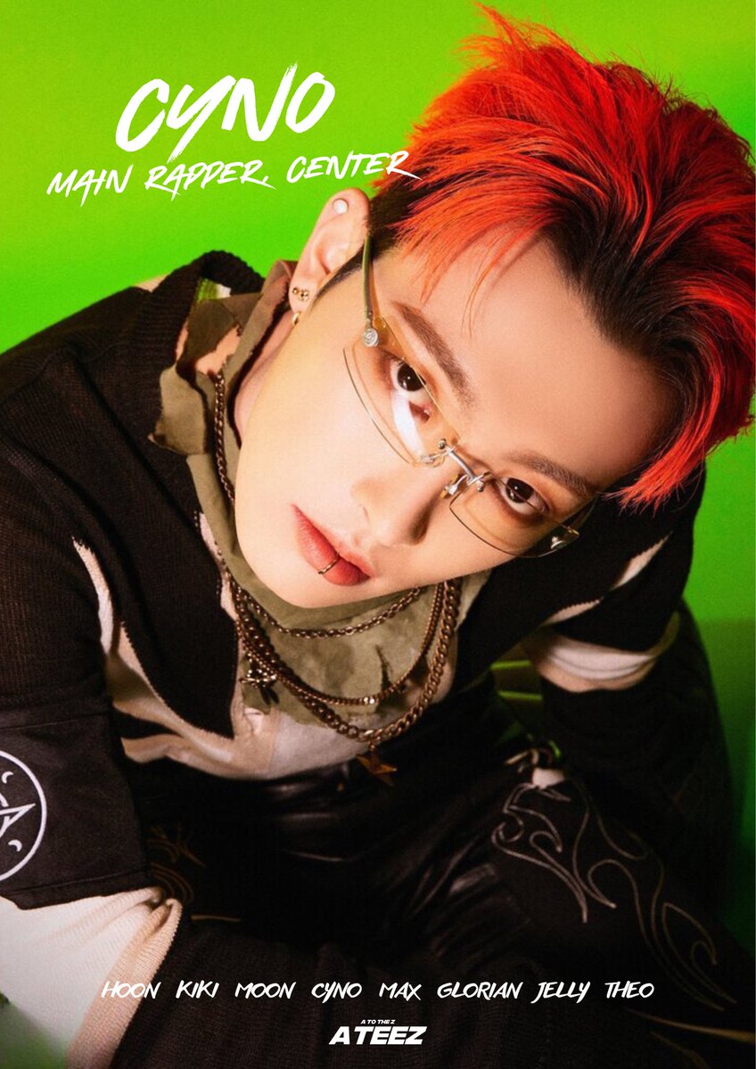 ⠀   
#ATEEZ #TW_OUTLAW #LEEVEENT     

1st Mini Album  
The World: Outlaw
Moon &amp; Cyno Concept Poster A 

➫ 2023.07.09 (Mini Album Release)