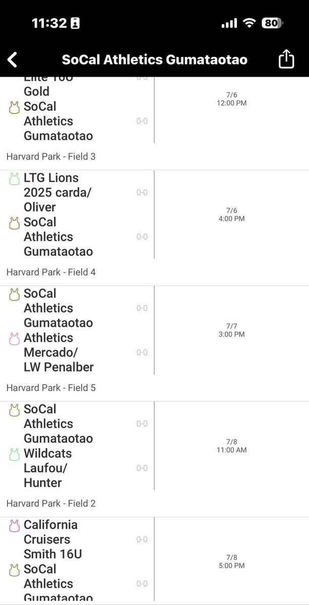 Kaitlyn (@kle13_softball) on Twitter photo Here is my schedule for upcoming Champions Cup Tournament in Irvine!
<a href="/coachsamNCSA/">Coach Sam Valadez Haralabidis</a> <a href="/SCAs_Gumataotao/">So Cal Athletics Gumataotao</a> <a href="/Humboldt_SB/">Cal Poly Humboldt Softball</a> <a href="/cuisoftball/">CUI Softball</a> <a href="/lasierrasb/">La Sierra University Softball</a> <a href="/CSUSMsoftball/">CSUSM Softball</a> <a href="/SFState_SB/">SF State Softball</a> <a href="/ChicoStateSB/">Chico State Softball</a> Here is my schedule for upcoming Champions Cup Tournament in Irvine!
<a href="/coachsamNCSA/">Coach Sam Valadez Haralabidis</a> <a href="/SCAs_Gumataotao/">So Cal Athletics Gumataotao</a> <a href="/Humboldt_SB/">Cal Poly Humboldt Softball</a> <a href="/cuisoftball/">CUI Softball</a> <a href="/lasierrasb/">La Sierra University Softball</a> <a href="/CSUSMsoftball/">CSUSM Softball</a> <a href="/SFState_SB/">SF State Softball</a> <a href="/ChicoStateSB/">Chico State Softball</a>