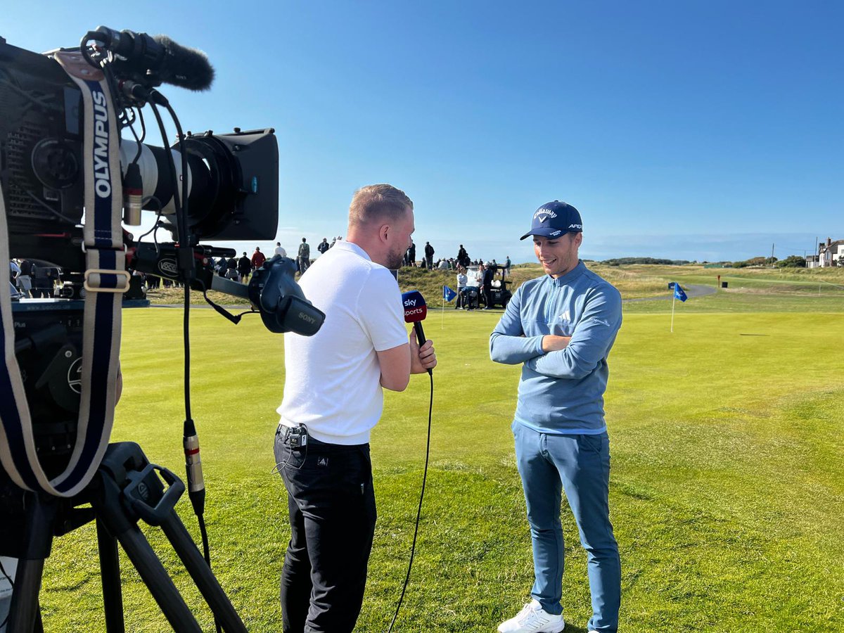 A member of Royal Liverpool since he was a boy.

Now, he'll be competing at The Open... at his home club.

A dream come true for Matthew Jordan.