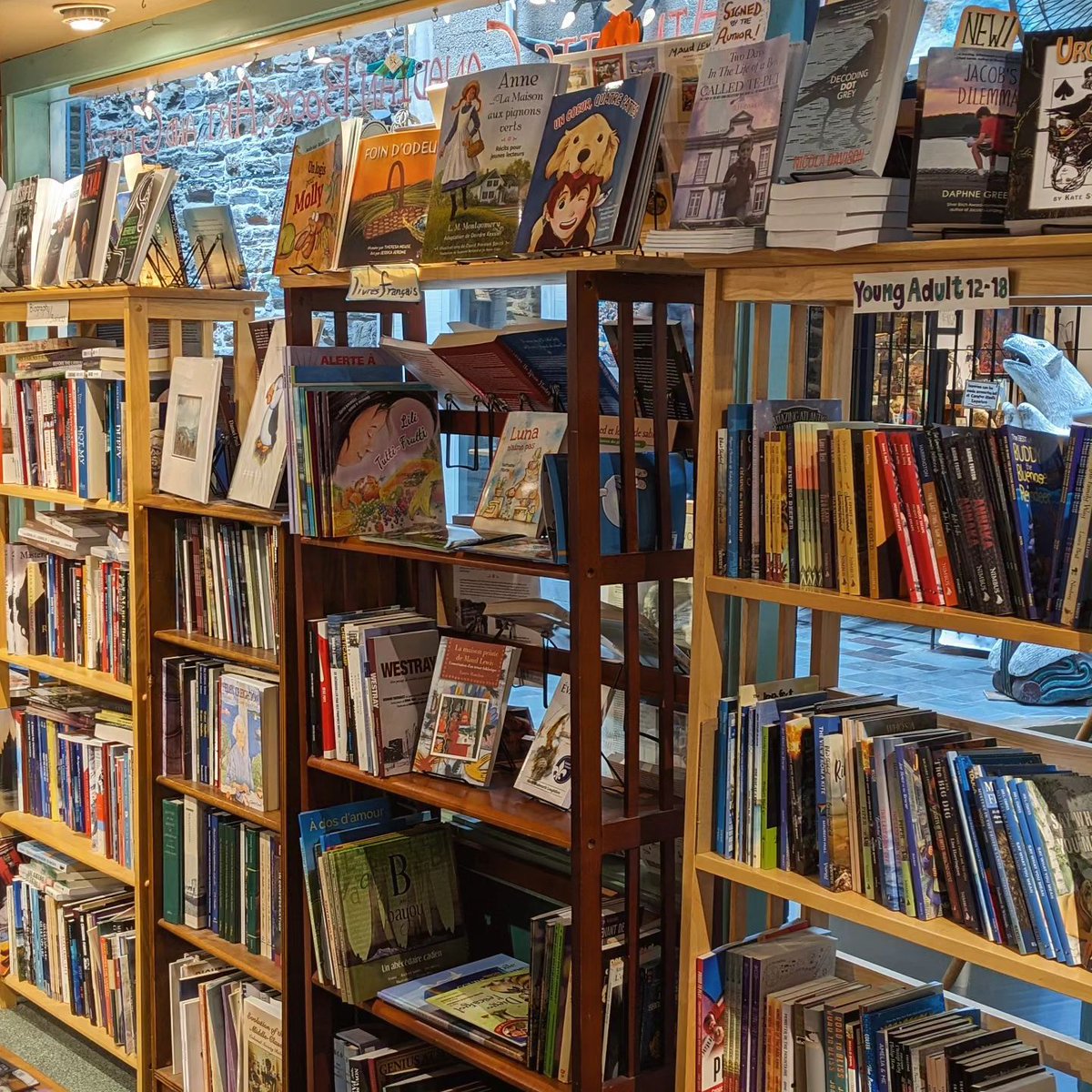 CarrefourAtlan's tweet photo. There is always an interesting book or two in the shop at Carrefour Atlantic Emporium! https://t.co/Mr5JA3Rlre