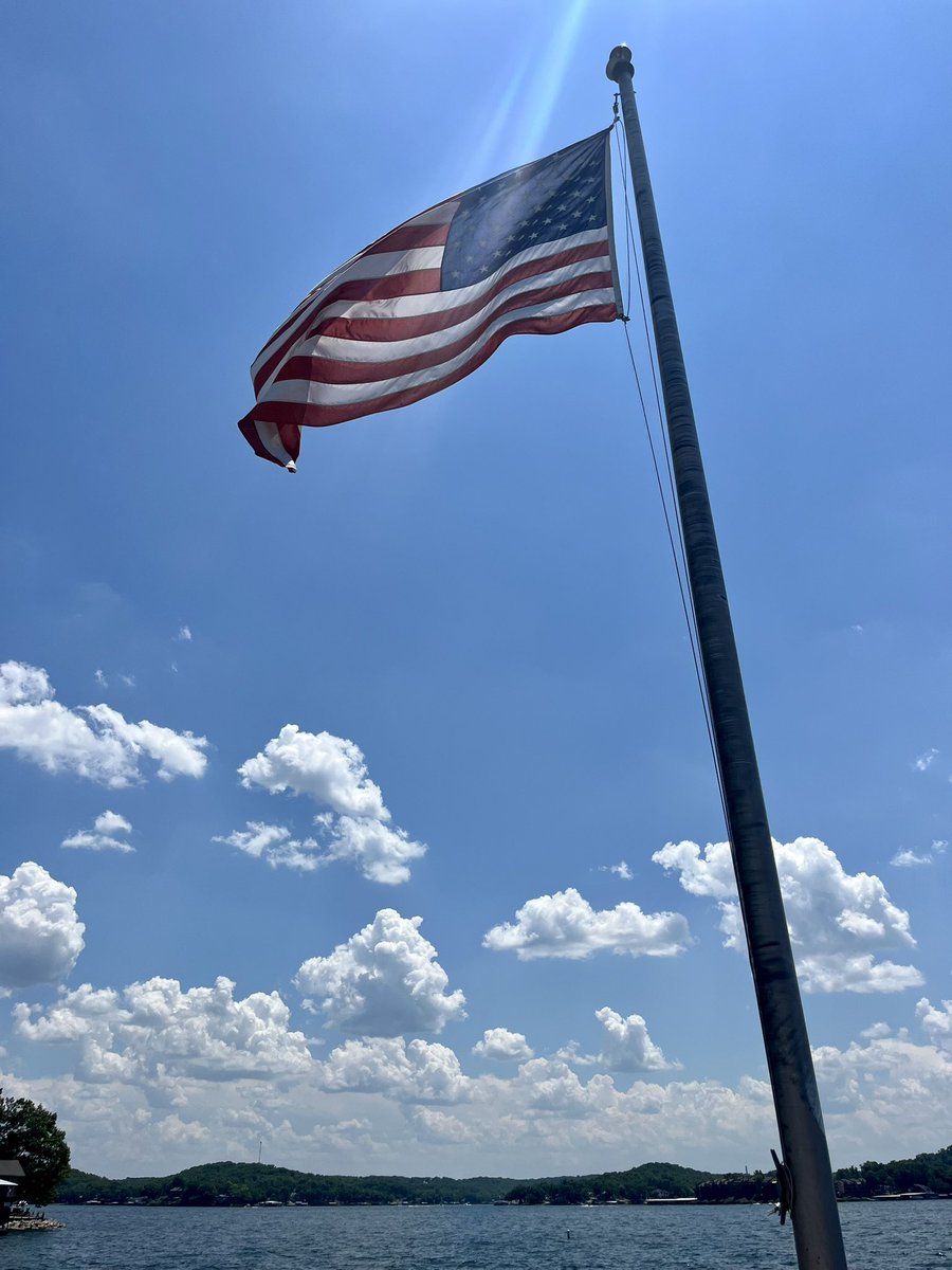 This Independence Day, I’m freeing myself from judgment and criticism and focusing on gratitude. Our country isn’t perfect because people aren’t perfect, but it’s the greatest nation I know. So thank you, Lord, for every person defending us and God bless America ❤️🤍💙 #Happy4th