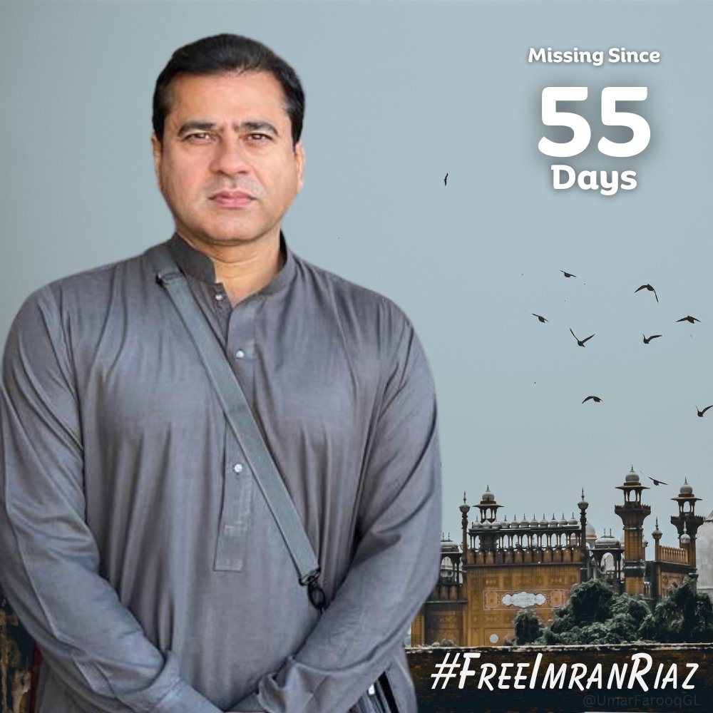 AliSayspk's tweet photo. Missing Since 55 Days !! 
#IMRANRIAZKHAN https://t.co/OfFOaOCFpt