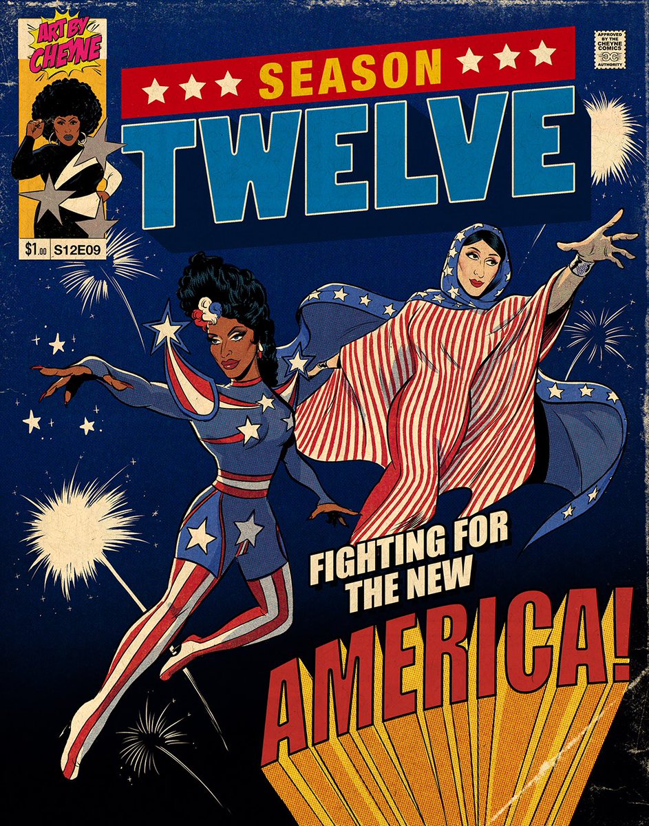 It’s the 4th but the only thing I wanna celebrate is drag queens and the LGBTQ+ community 🏳️‍🌈