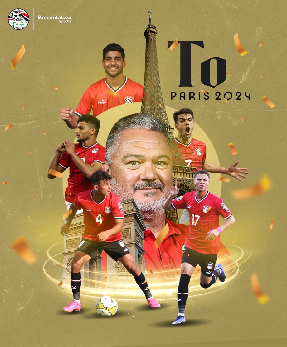 sportsunitedEg's tweet photo. فعلوها مجددًا 💪
الفراعنة إلى أولمبياد باريس 2024 🇪🇬✌️
تهانينا 🙌
#Presentationsports | #EFA #PharaohsU23 https://t.co/cWZ0I7SaDa