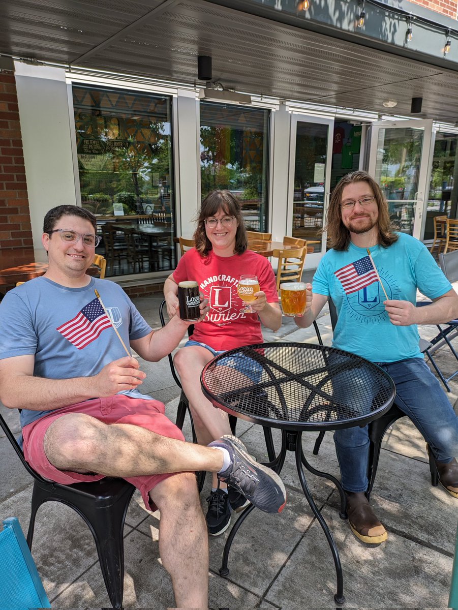 Happy 4th of July!! 🇺🇲 Join us 12-6pm today today for a delicious beer on our patio! 🎇 The Burien Independence Day Parade starts at 3 pm and passes right in front of the brewery! 🎉 Get here early to get a prime spot, we've expanded our patio seating for the event! 🔥